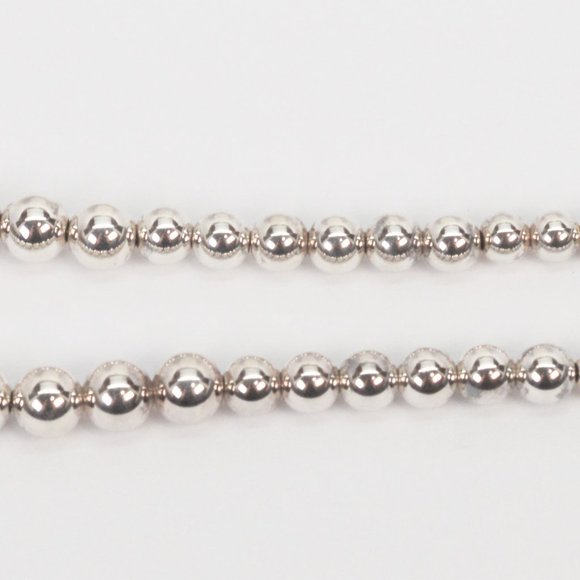 Tiffany & Co. Graduated HardWear Sterling Silver 16" Necklace Like New - Picture 5 of 6